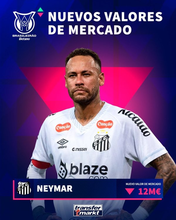 👀33-year-old Neymar s net worth dropped to 12 million euros, while Mero s net worth reached 100 million euros when he was the same age
