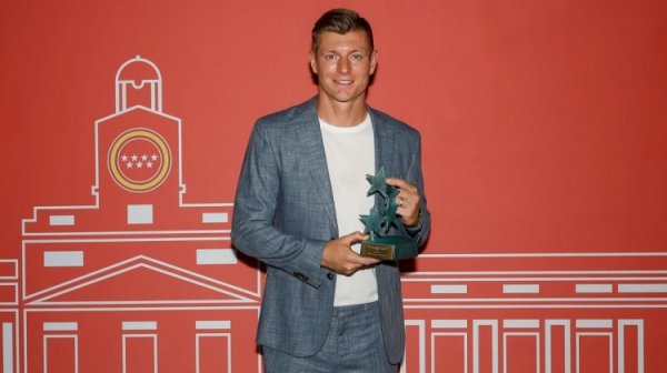 Win 23 championships for Real Madrid 🏆 Official: Cross won the Madrid Community Sports Seven Star Award