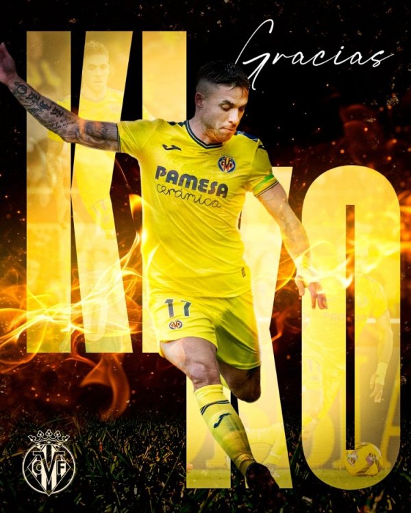 Official: Villarreal s 34-year-old right-back Femenia leaves the team freely