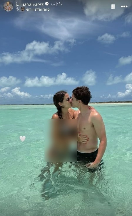 Relieve the pain of Atletico Madrid s club World Cup elimination! Alvarez kisses his girlfriend and starts vacation