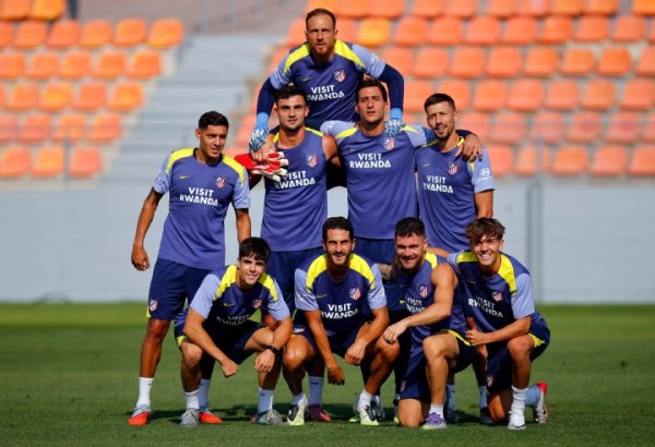 This is what people praise! Atletico Madrid posted training photos of 