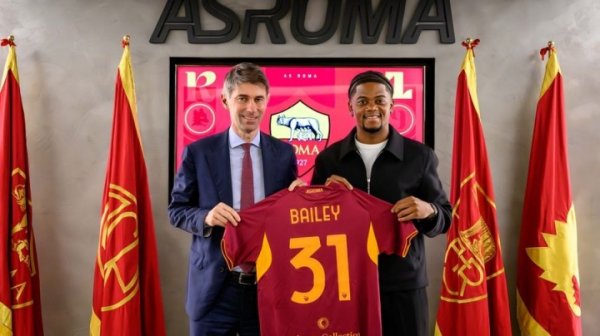 Dima: Roma s forward Leon Bailey undergoes MRI test and will be injured for 4 weeks