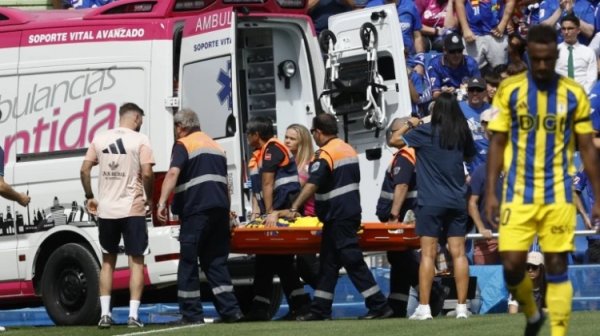 Oviedo official: Nacho Vidal will receive further observation, thanks to the hospital and Getafe