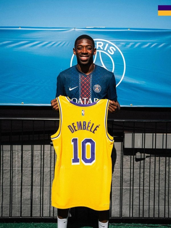 Cross-border linkage! The Lakers official congratulate Dembele on winning the 2025 Golden Globe Award