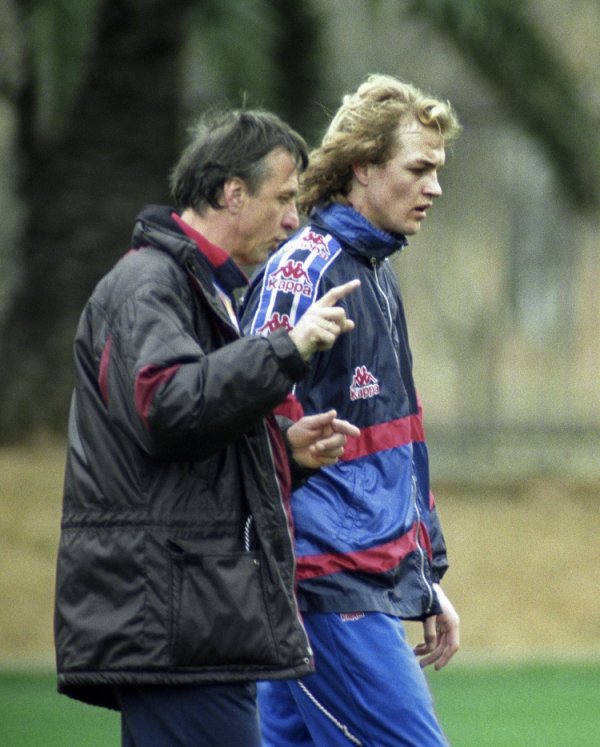 Barcelona celebrity: Cruyff would rather win 4-3 than 1-0. I have been in charge of marking Baggio