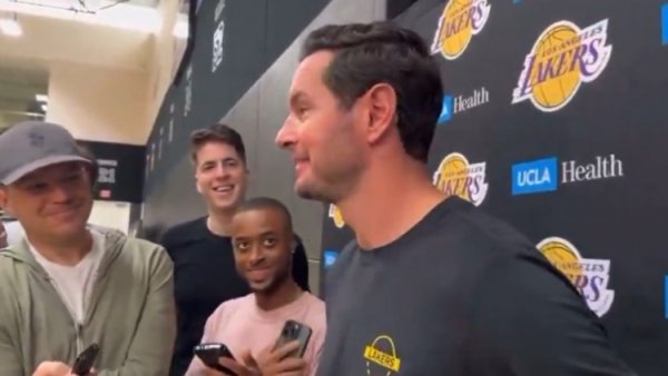 James decides two? Redick jokes: You are all idiots now, you know it s an advertisement