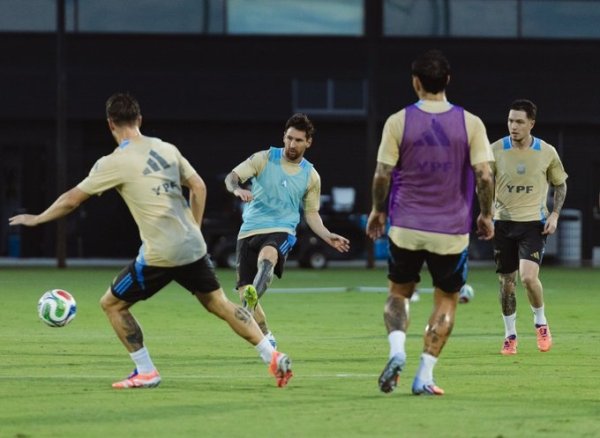 Prepare for war! Argentina trains at the Miami International Base and will face Venezuela and Puerto Rico
