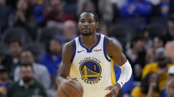 Quite satisfactory! Kuminga scored 16 points on 4-of-7 shooting, 8 rebounds, 3 assists and 2 steals.