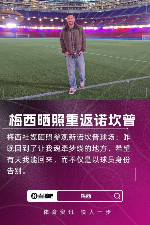 Nostalgic! Messi posted photos of his visit to the new Camp Nou: Last night I returned to the place that haunts me